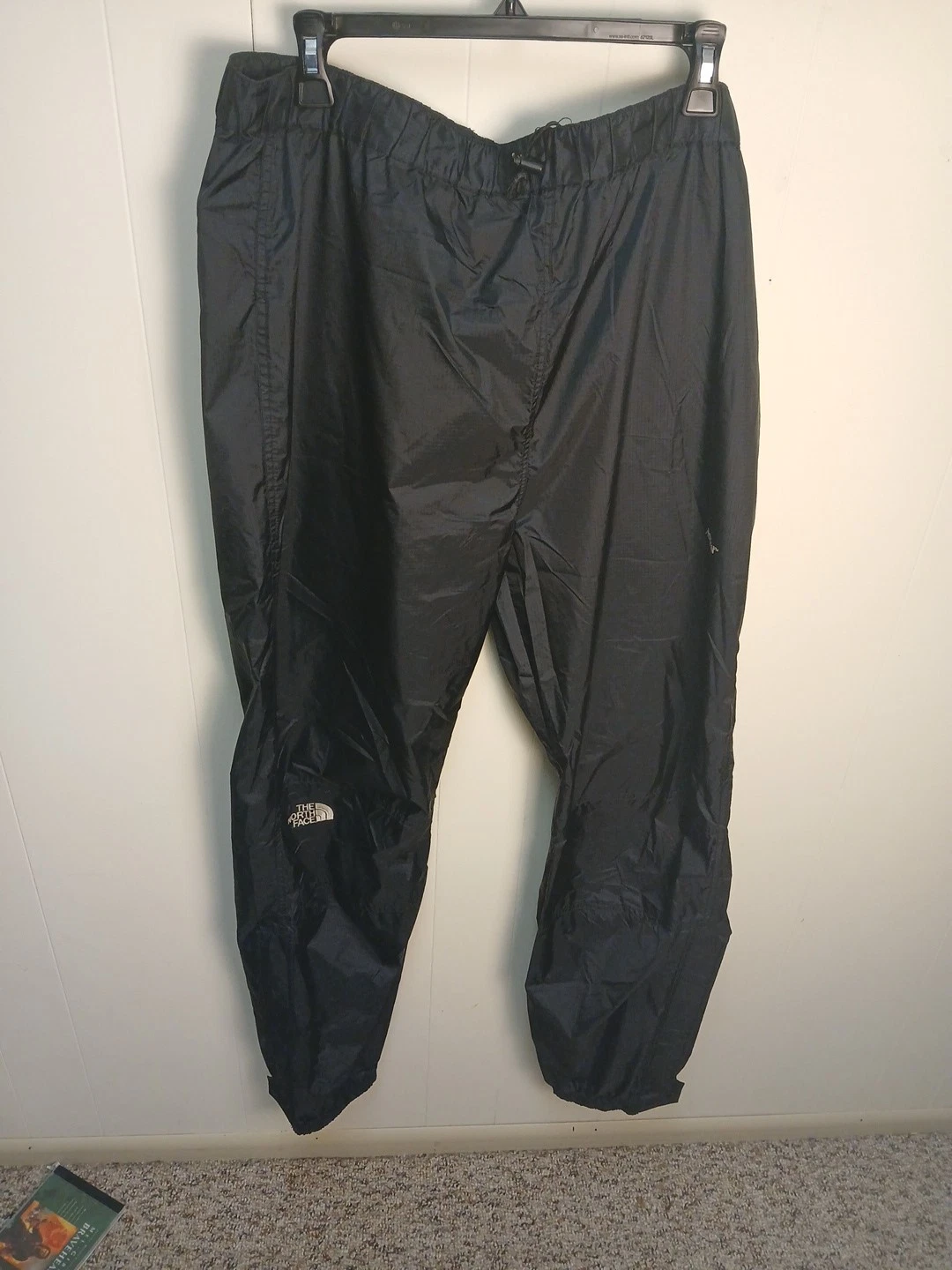 North Face Vent Pants Mens L Black Waterproof Outdoor Cargo Ski Snow Hiking