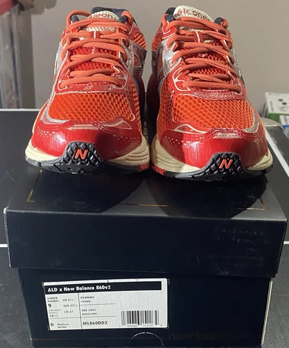 Aime Leon Dore ALD x New Balance 860v2 Red/sea Salt , Size 9
