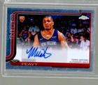 Micah Peavy 2025 Topps Chrome #TCAR-MP RC Auto Rookie
