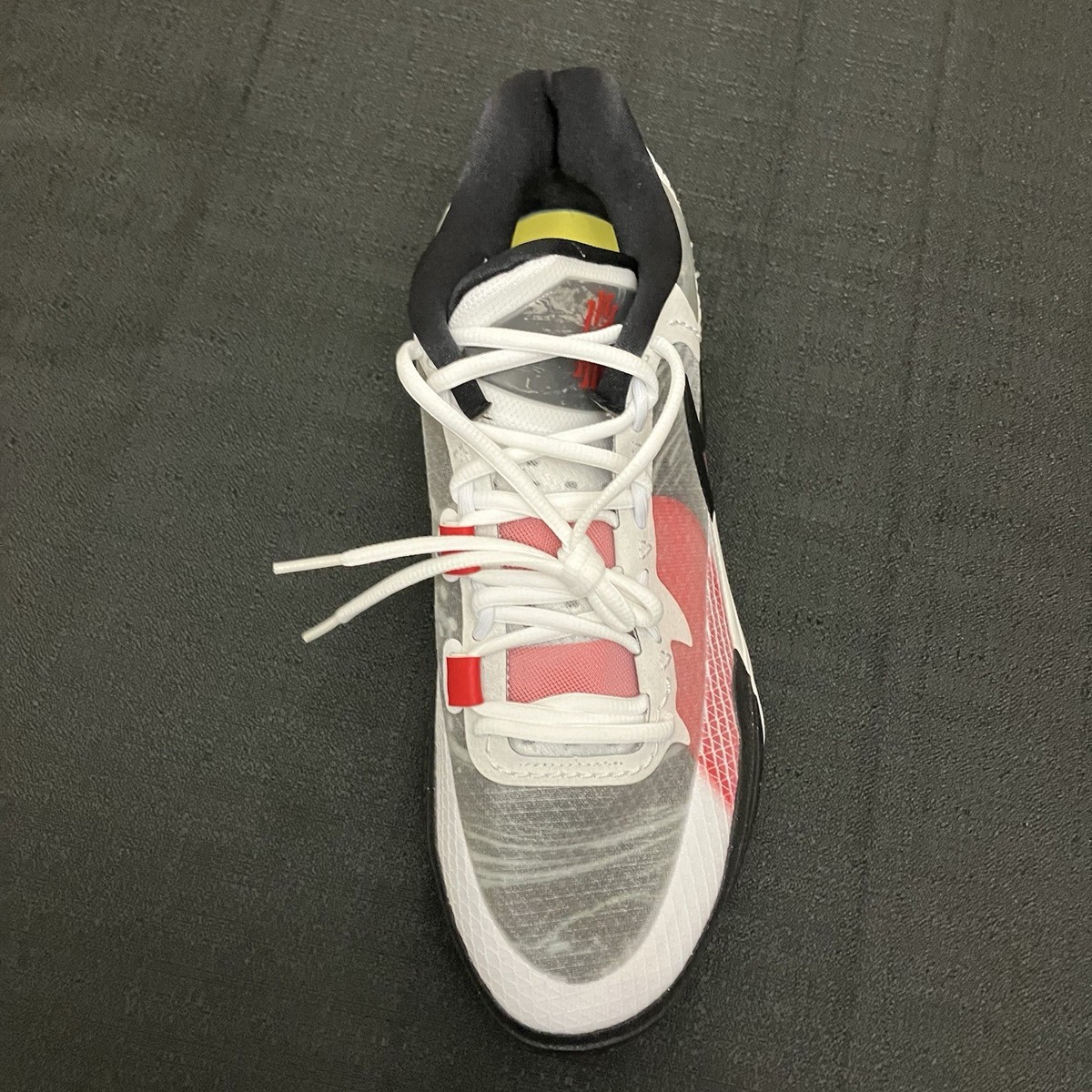 Size 12 - Nike Kyrie 8 White University Red for sale online | eBay