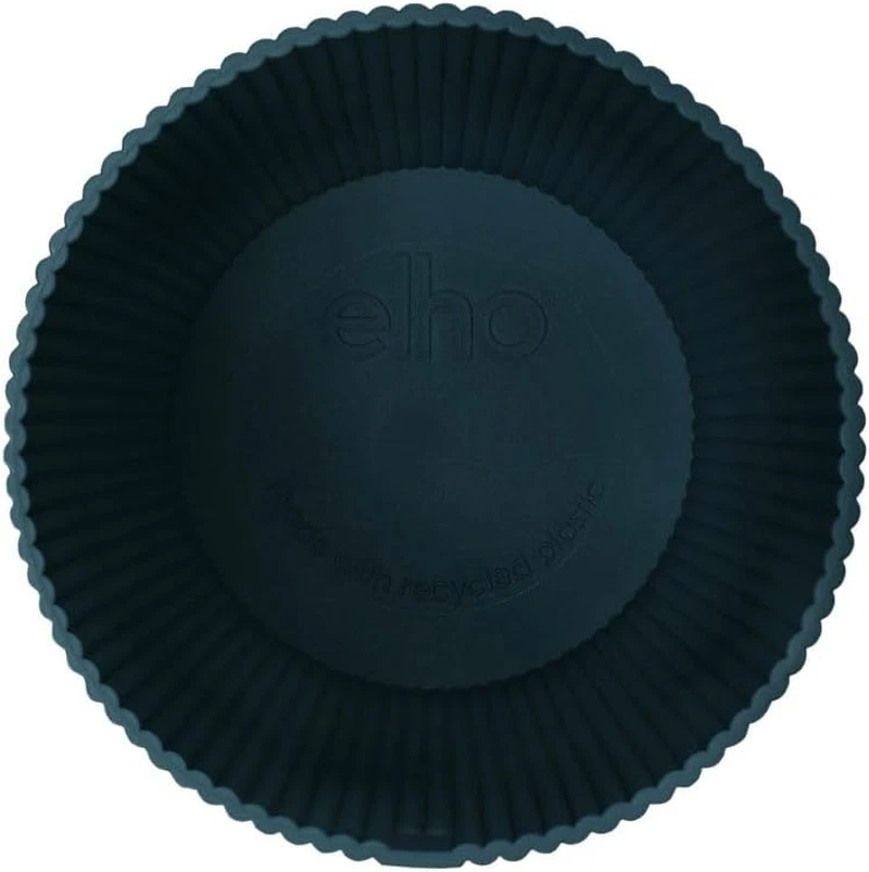 Vibes Fold round 14 - Vaso per Piante Da Interno - Ø 14.1 X H 12.9 Cm - Blu/Deep - Immagine 4 di 4