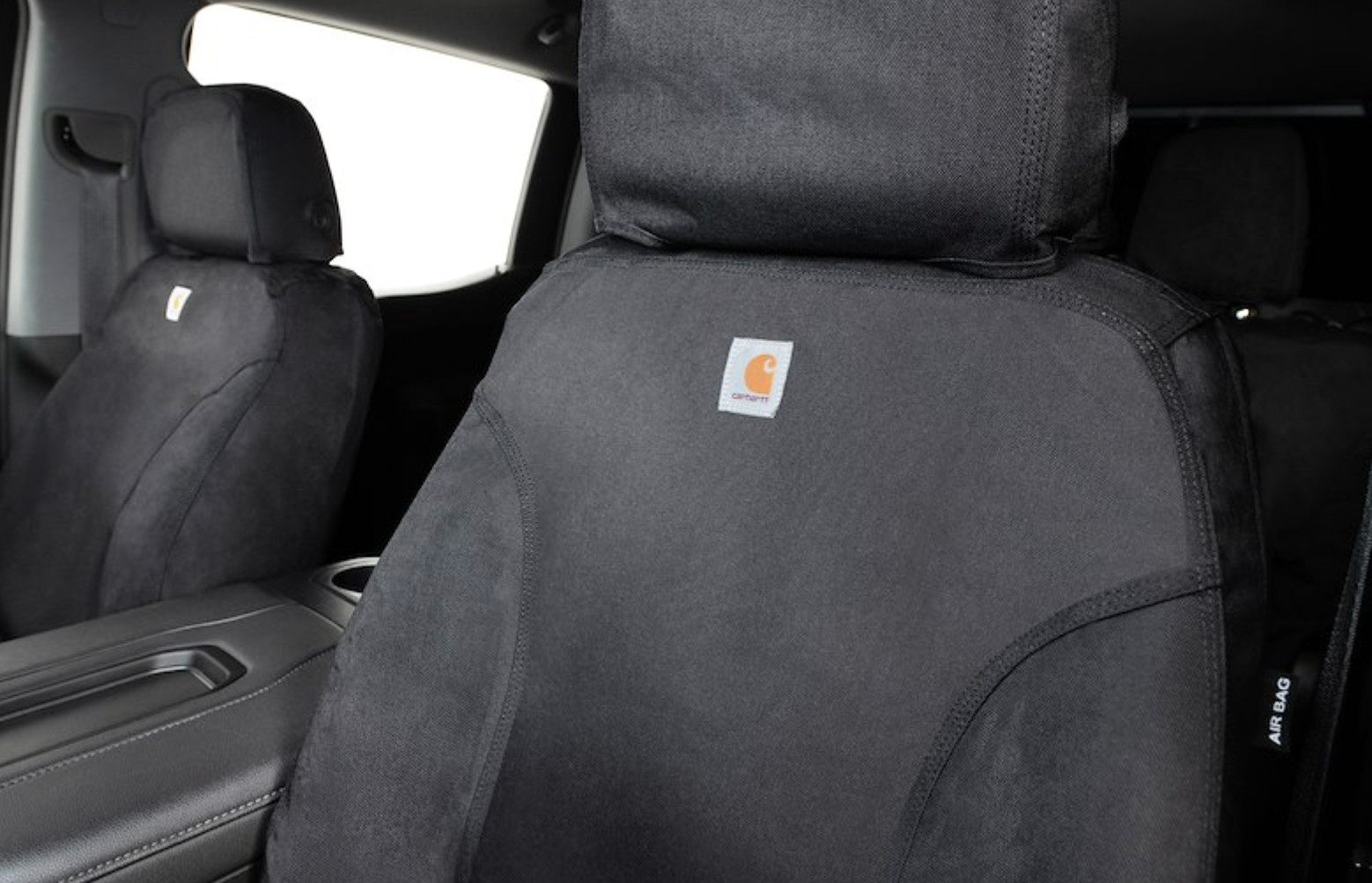 Covercraft Carhartt Super Dux SSC7432COBK Ram Crew Cab Rear Seat Covers Black