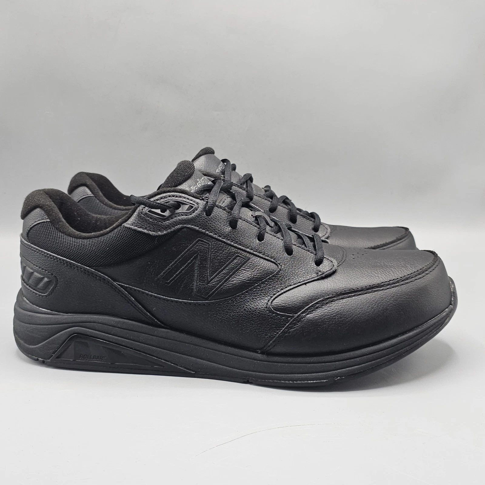New Balance 928v3 Men's Size 14 2E Black Leather Walking Shoes MW928BK3