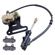 12Mm Rear Disc Hydraulic Brake Master Cylinder Caliper Compatible With
