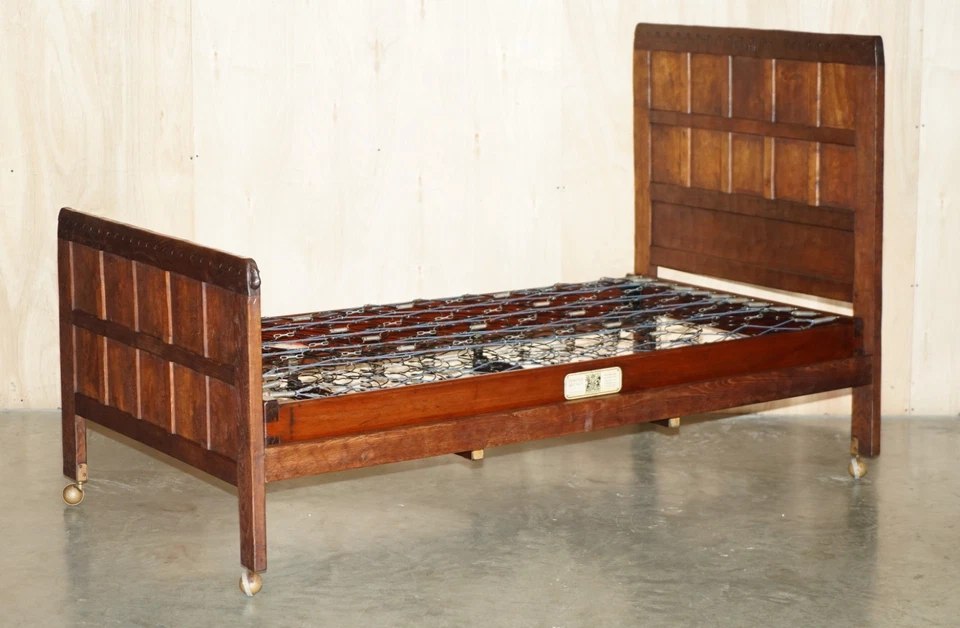 RARO COLCHÓN BÁSICO ORIGINAL ROBERT MOUSEMAN THOMPSON BEDSTEAD AÑOS 20 RARO - Imagen 2 de 4