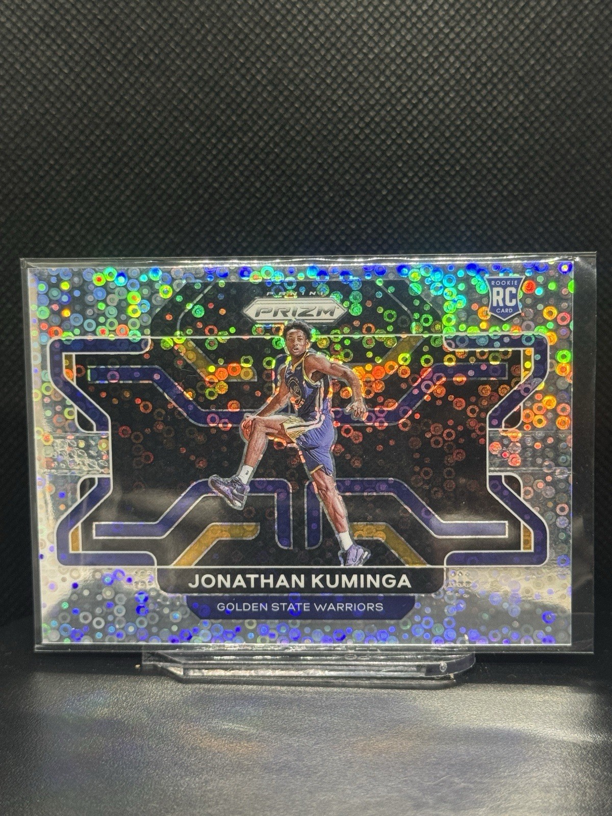 2021-22 Prizm - Jonathan Kuminga 'Fast Break Silver Prizm' - #307 - RC