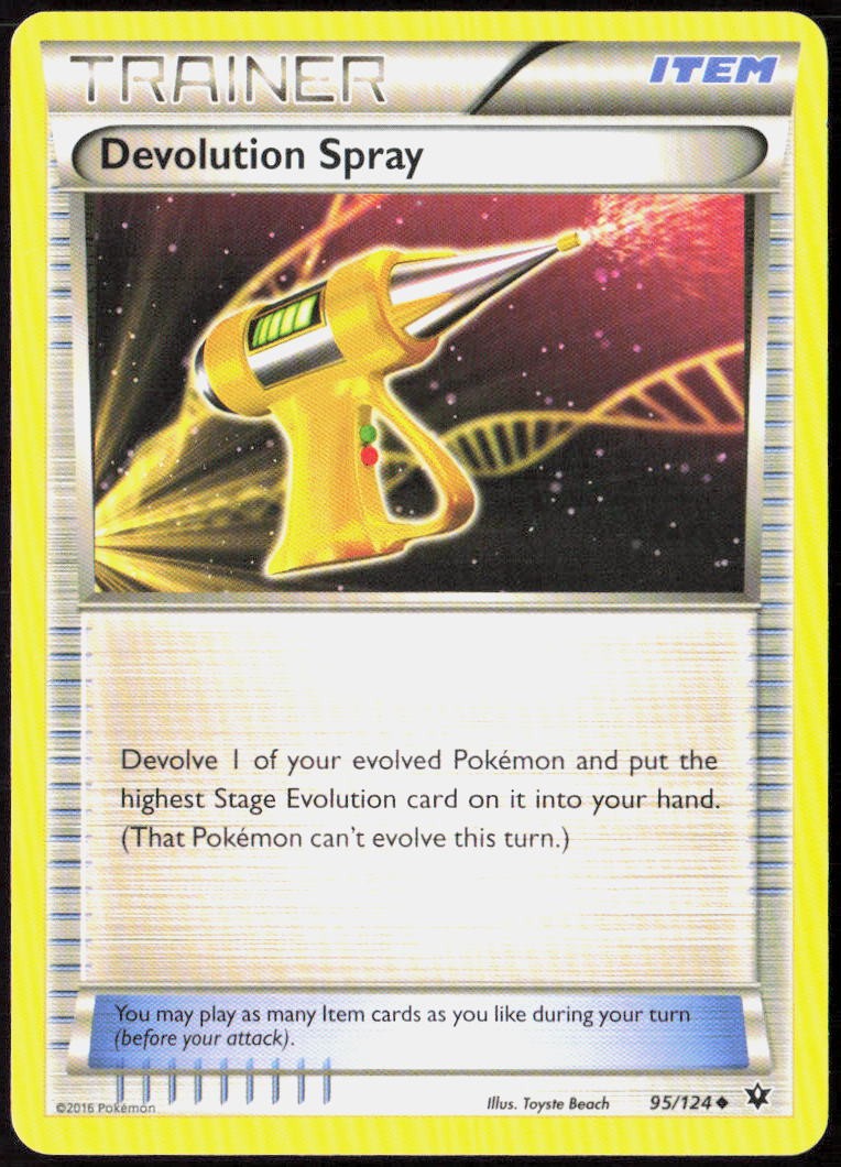 Devolution Spray 95/124 XY - Fates Collide LP