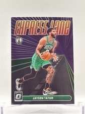 2023-24 Donruss Optic Express Lane Card #12 Jayson Tatum Boston Celtics