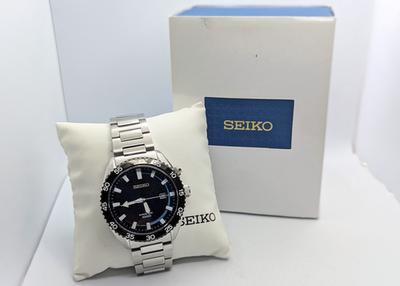 Seiko SKA623 Blue Dial Dress Sport Kinetic 5M82-0AG0 | Full Set