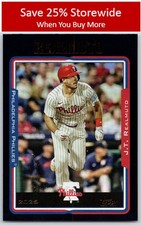 J.T. Realmuto 2025 Topps Archives Black Foilboard #290 Philadelphia Phillies