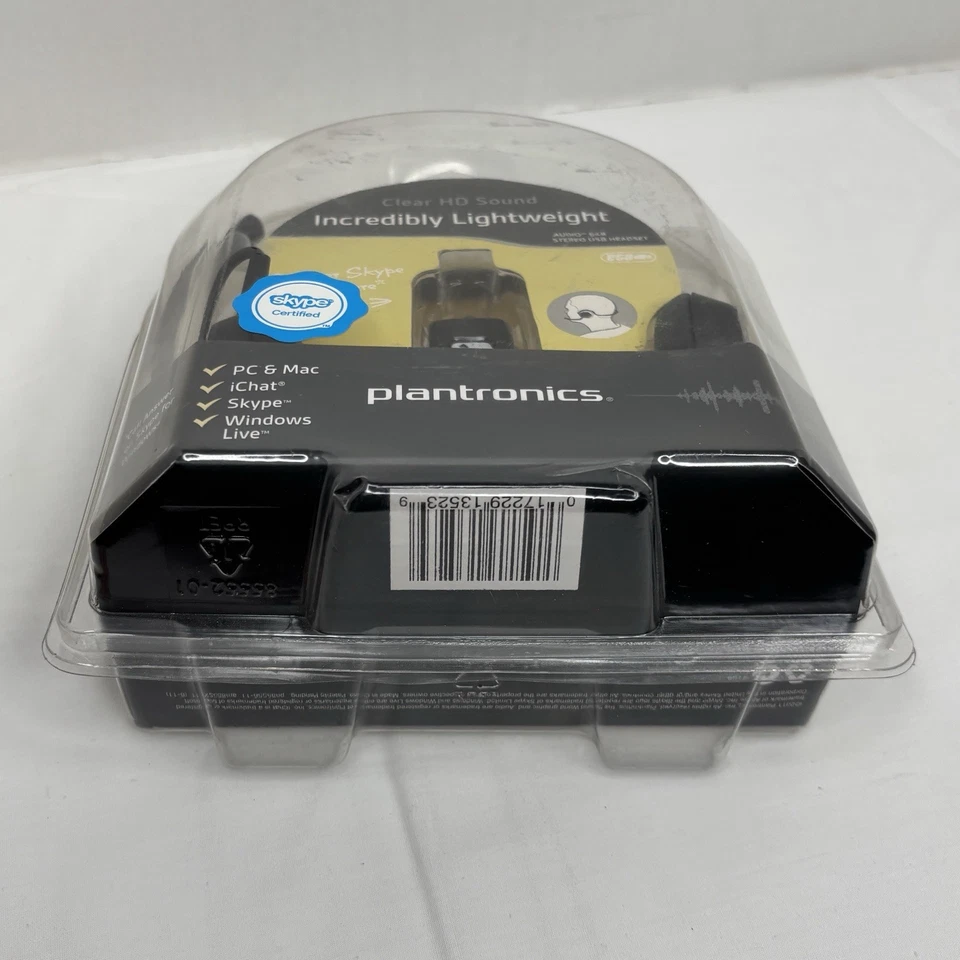 Plantronics Audio 648 Black Neckband Headsets Skype Certified, Windows Live - Image 3 of 4