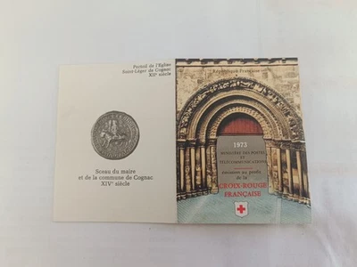 1973 France Carnet Croix rouge (enveloppe 90) - Photo 1/2