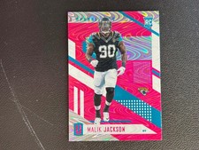 Malik Jackson 2017 Unparalleled Pink Rookie RC Jacksonville Jaguars E34
