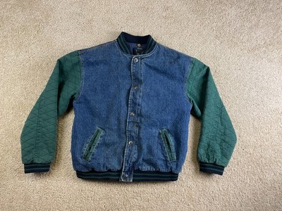 Vintage Max Active Worldwide Jacket Mens XL Long Sleeve Button Up Blue