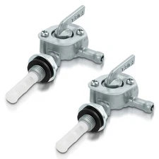 Shut Off 1/4" Inline Valve Switch Gas Fuel Tank Petcock 50cc - 125cc ATV Bike