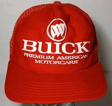 1980s Old Vintage Buick Hat Cap Buick American Cars Trucker Hat Cap Made in USA