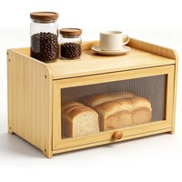Brotkasten Brotbox Aufbewahrungsbox Brotkorb BrotbehäLter Brotdose Brot Bambus
