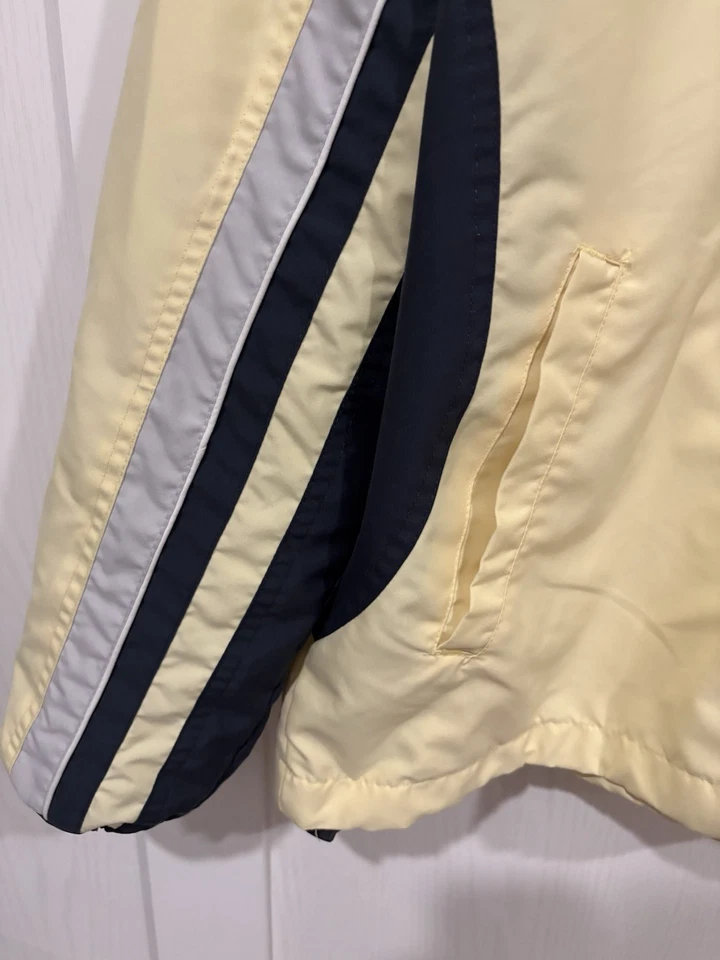 Cortavientos Wilson Vintage para mujer amarillo claro talla grande Foto 4 de 4