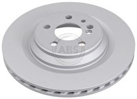 2X A.B.S. Bremsscheibe Beschichtet 18327 FüR Mercedes Klasse C215 W220 V220 600