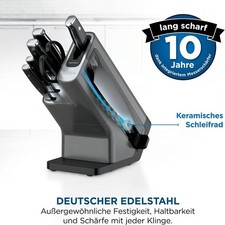 Ninja Foodi StaySharp Messerblock mit integri...