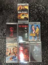 Sony PlayStation PSP Lot of 7 UMD Video Movies with case . All working