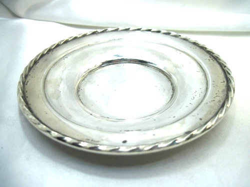 Towle Sterling Silver #140 Silver Flutes Gravy Sauce Under Plate 52g. No Mono