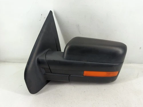 2009-2010 Ford F-150 Driver Left Side View Power Door Mirror Black CM90Q