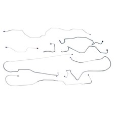 1987-89 Ford F150 Truck Long Complete Brake Line Set Power Disc Lines 4wd Kit Oe 1987-89 Ford F150 Truck Long Complete Brake Line Set Power Disc Lines 4wd Kit Oe