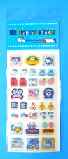Happy Girls Happy Dog Puffy Stickers Mini Sheet