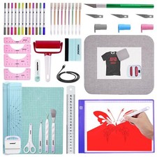 Juego de herramientas definitivo para Cricut, accesorios para máquinas de corte