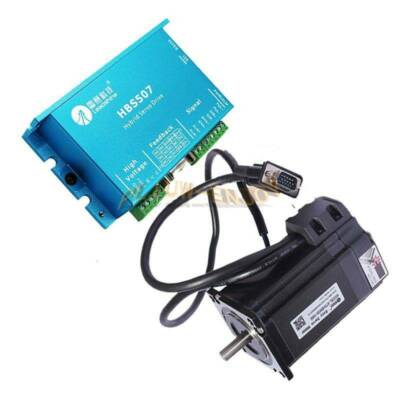 CNC Leadshine Closed Loop Hybrid Servo Drive Kit HBS507 Drive + 573HBM20 Motor