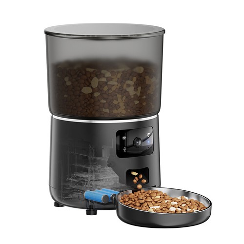 4L Pet Feeder Automatic Cat Dog Food Dispenser WiFi App Remote Feeding With Cam - Picture 13 of 23