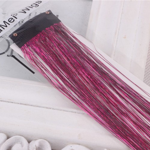 Women Hair Extension Tinsel Glitter Bling Twinkle Shiny Party Hair Styling Tool. - Picture 74 of 80