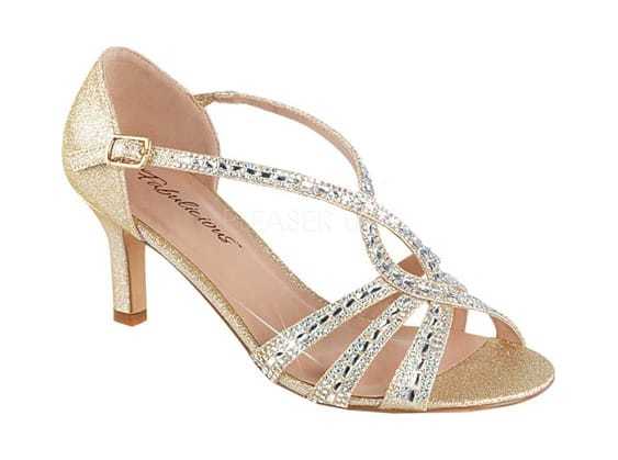Fabulicious Women's Missy 03 Ankle Strap Sandal Champagne Shimmering Textile Fabulicious Women's Women's Women's Missy 03 Ankle Strap Sandal Champagne Shimmering Textile c960cc