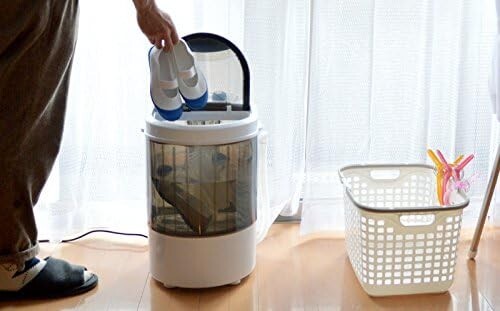 Mini washing machine for shoes THANKO TKSHOEWS Compact JAPAN NEW - Picture 2 of 8