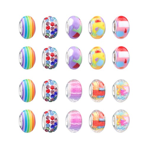 Charm Bracelet Making Kit DIY Craft Jewellery Making Beads Girls Kids Nice Gifts - Picture 14 of 28