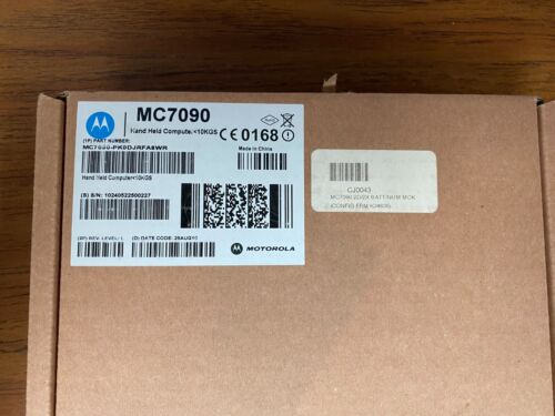 Motorola MC7090-PK0DJRFA8WR Scanner de codes à barres laser portable BLUETOOTH WIFI *NEUF* - Photo 3 sur 3