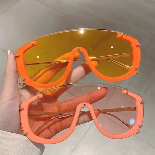 Stylish Gradient Gradient Sunglasses Oversize Design Oversize Sunglasses - Picture 6 of 17