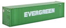 Walthers HO Scale ~ 40' Hi Cube Ribbed Side Container ~ Evergreen ~ 949-8802