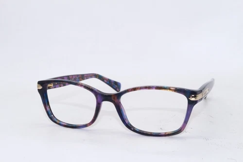 NEW COACH HC 6065 5288 BLUE PURPLE AUTHENTIC EYEGLASSES 51-17