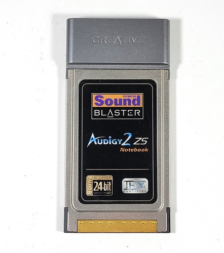 Creative Labs Sound Blaster Audigy 2 ZS Sound Card SB0530 Notebook