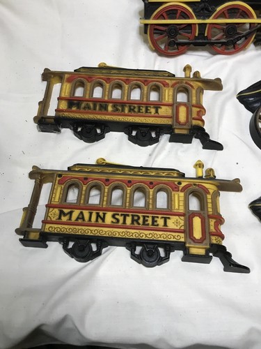 Vintage Homco Wall Decor Locomotive 7363 Streetcar 7362 Stagecoach 7361 5 Pieces - Picture 4 of 9