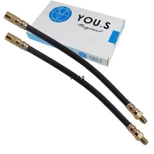2 x You.S Brake Hose Rear Left & Right for Mercedes-Benz Saloon - NEW