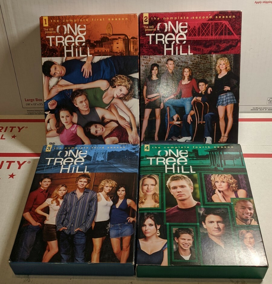 One Tree Hill: The Complete Seasons 1-4 (DVD, 2007, Multi
