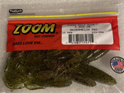 Zoom  Z-Hog Jr   3.5   Watermelon Red   10 Pkg 