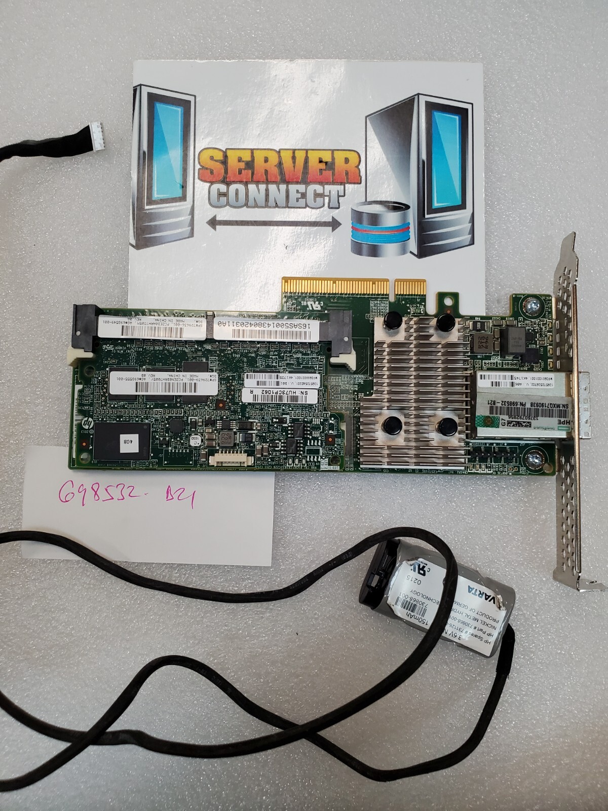 Smart Array P431 Controller Cache Module 698532-B21 HP SMART ARRAY P431/ 4GB CACHE SAS CNTL + BATTERY - | eBay