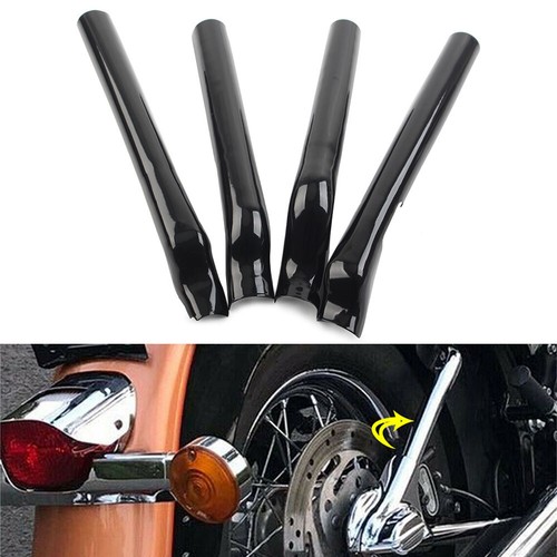 Hintere Schwingenrohrabdeckungen Für Harley Heritage Softail Classic FLSTC Schwa