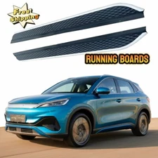 2PCS Running Boards Side Step Nerf Bars Pedals Fits For BYD Atto 3 2022-2024