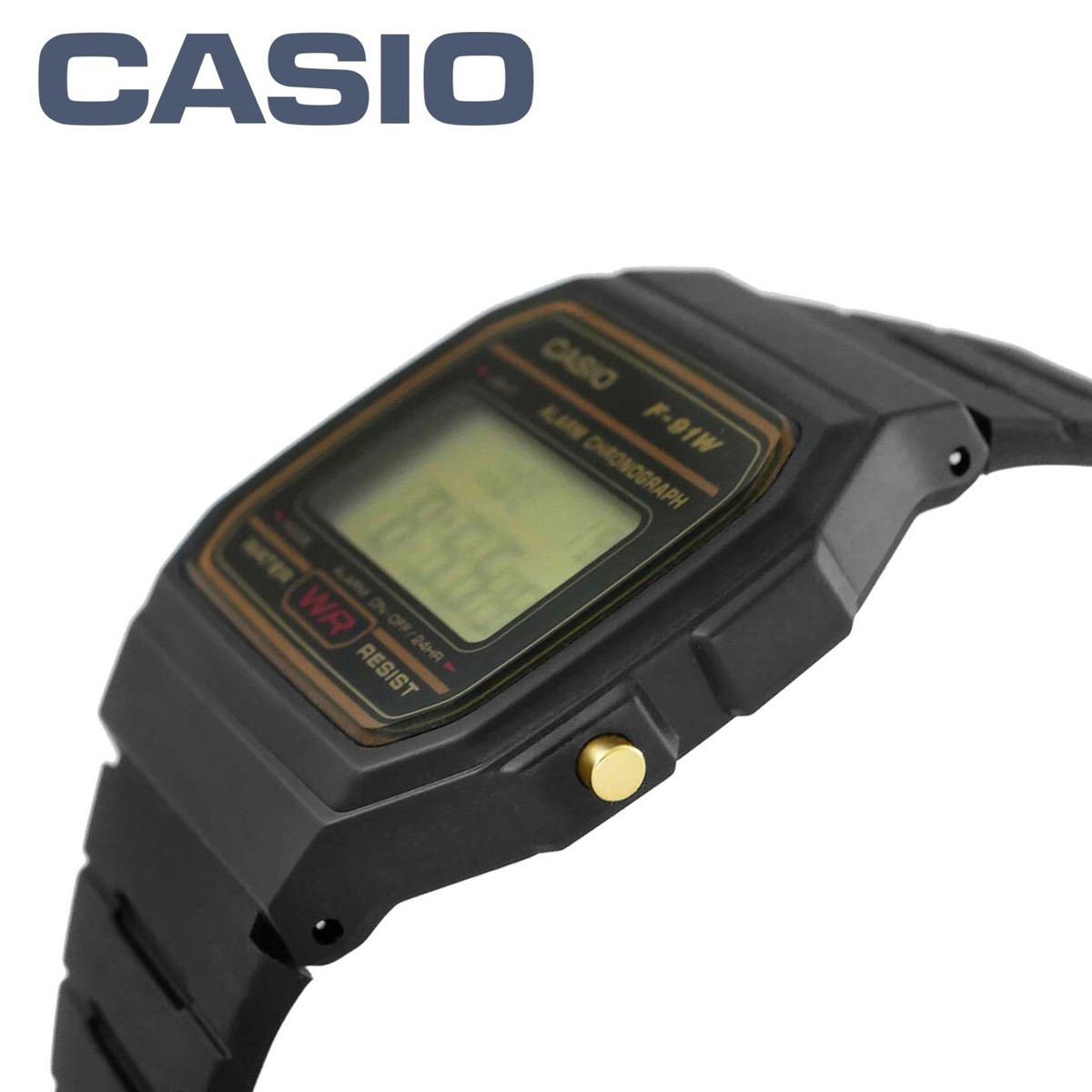 CASIO F-91WG-9QJH Gold LCD Classic Digital Watch | eBay
