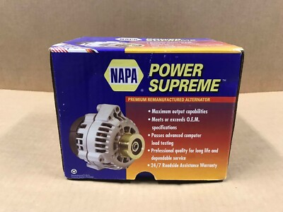 #ad NAPA Power Supreme Remanufactured Alternator $84.96
